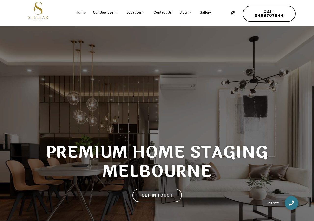 Stellar Staging website screenshot
